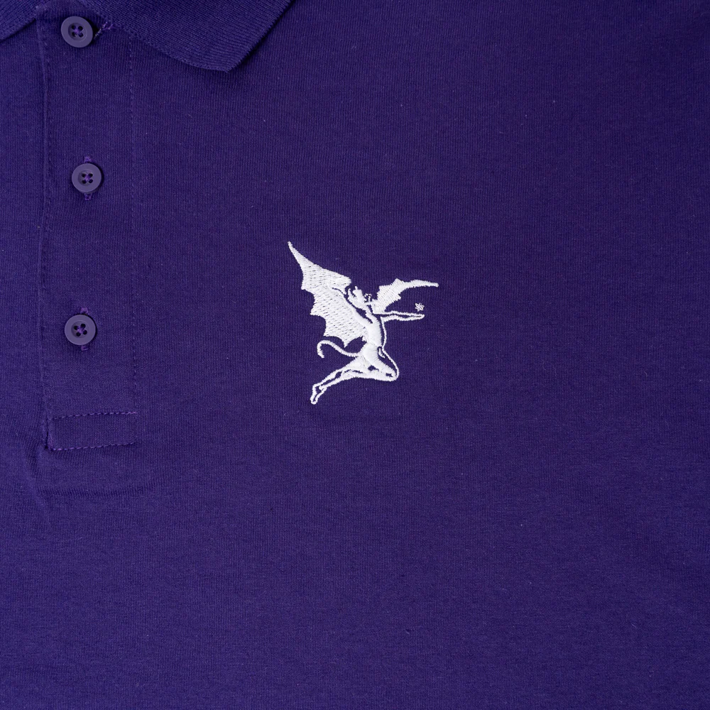 Henry Purple Polo Shirt - Image 2