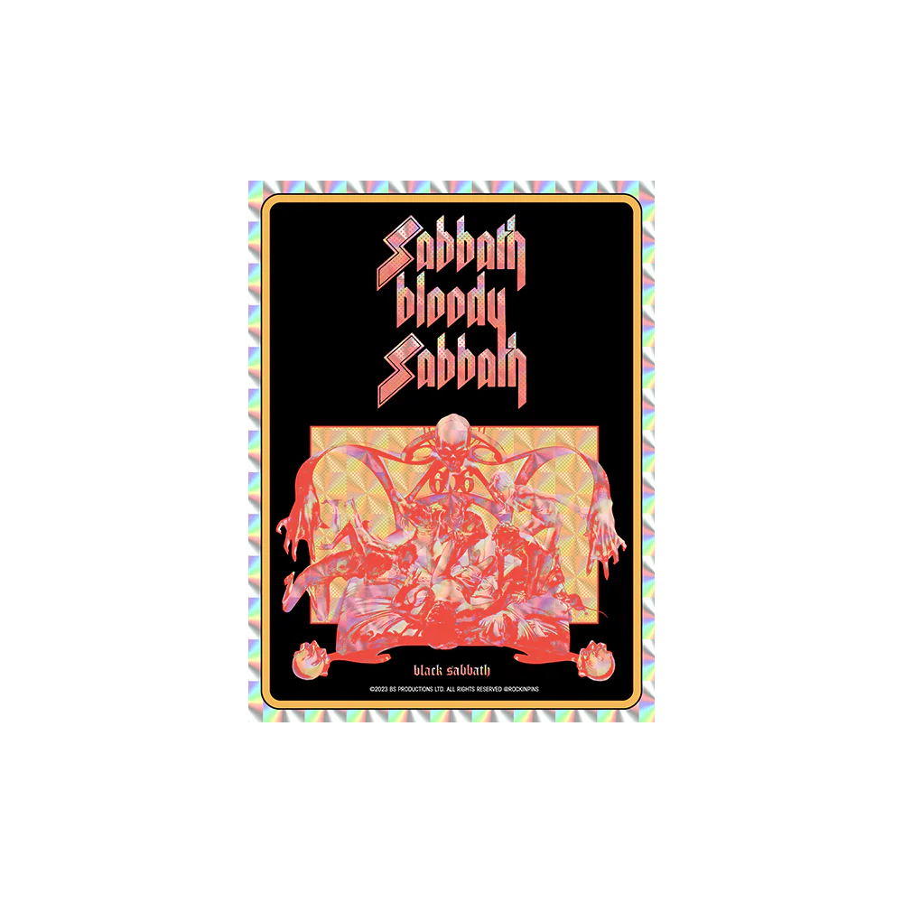 Sabbath Bloody Sabbath Prism Sticker
